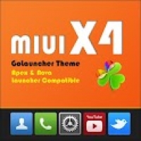 MIUI X4 Go/Apex/ADW Theme PRO 1.4