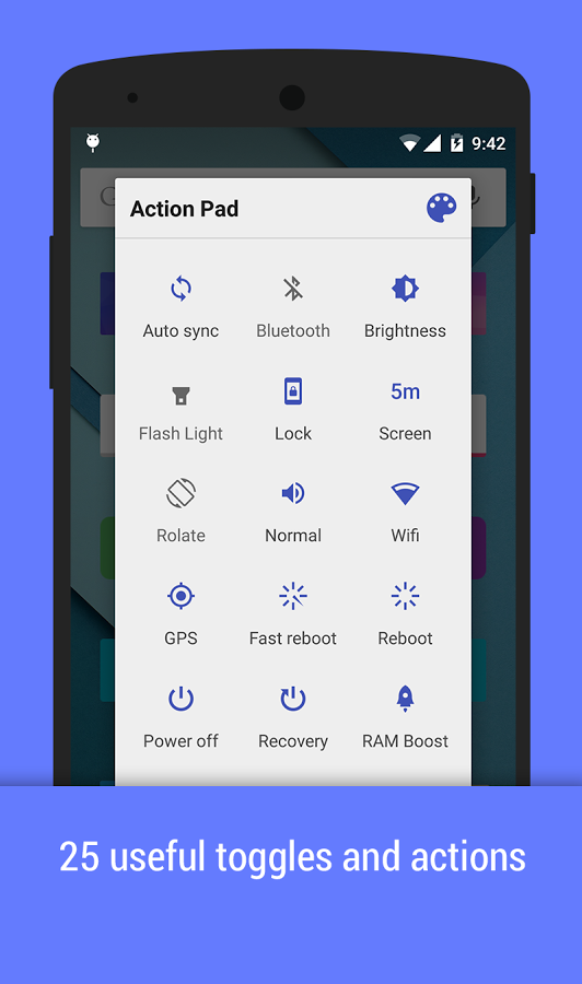 Action Widgets