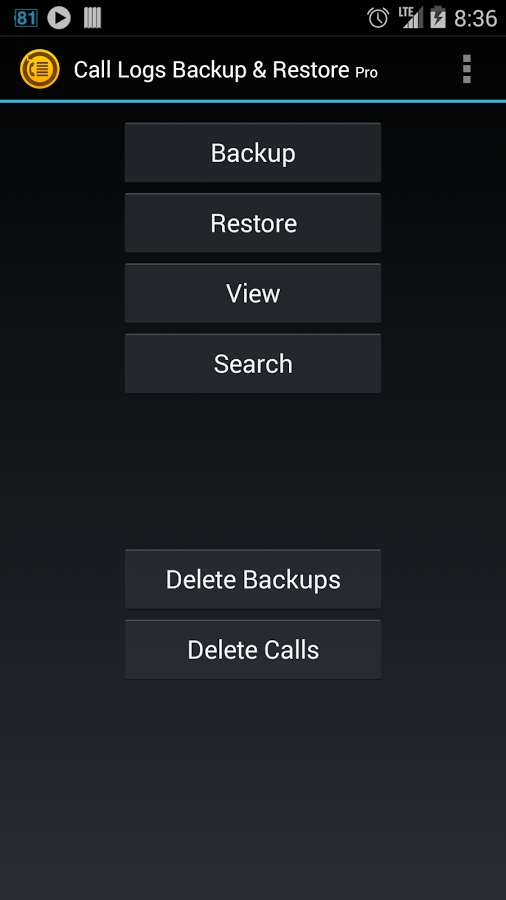 Call Logs Backup & Restore Pro