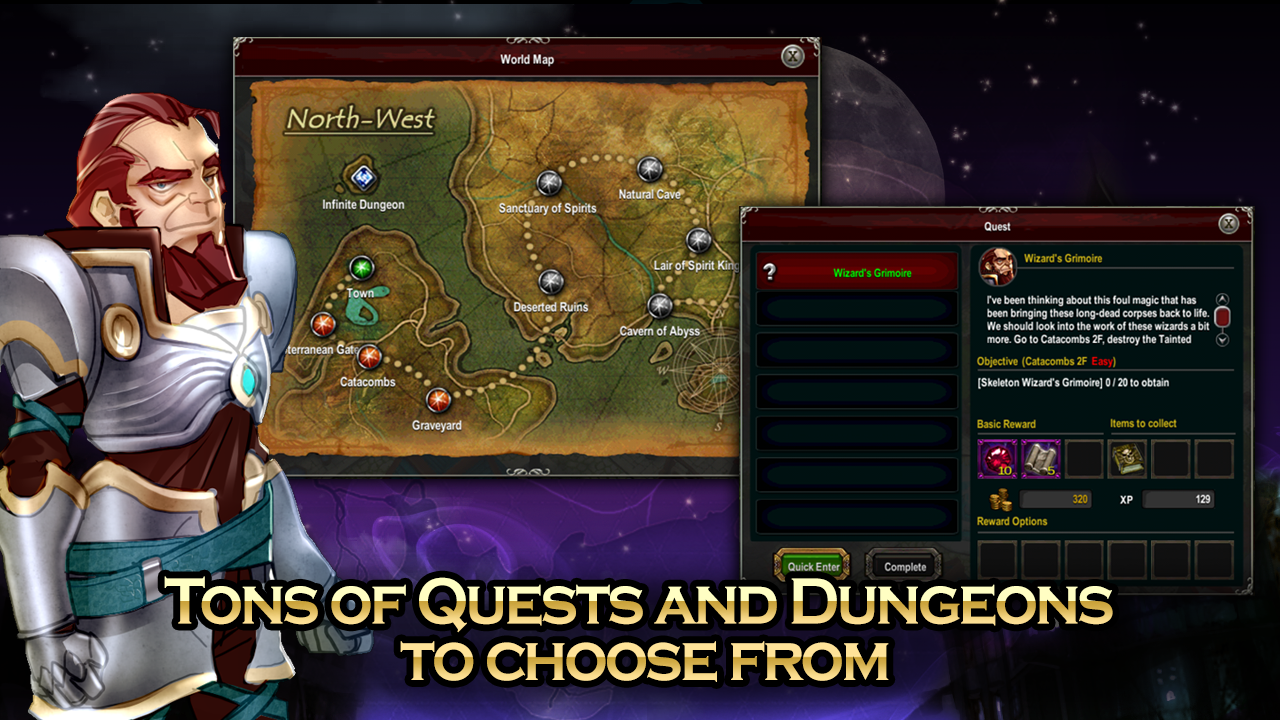 Moon Quest: Dungeons Dark