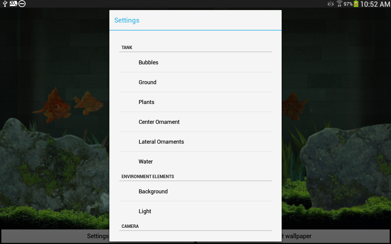 My Aquarium Live Wallpaper