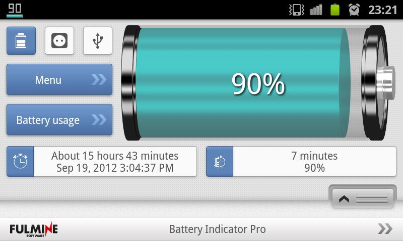 Battery Indicator Pro