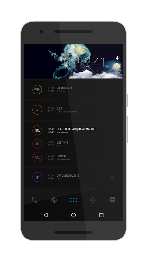 Blakkk for KLWP