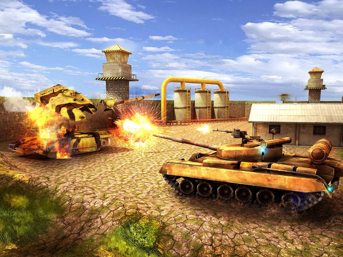 Crime City : Tank Attack 3D