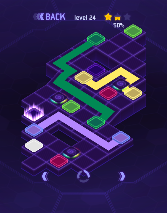 Flow Dots : Cyber Lines 3D (Unlocked)