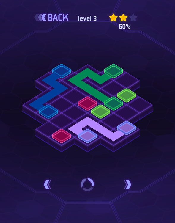 Flow Dots : Cyber Lines 3D (Unlocked)