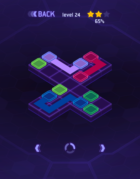 Flow Dots : Cyber Lines 3D (Unlocked)