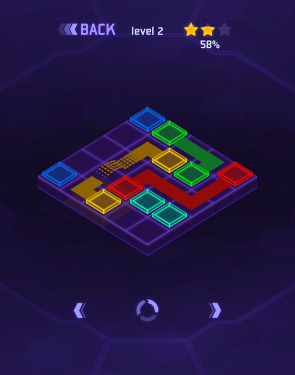 Flow Dots : Cyber Lines 3D (Unlocked)