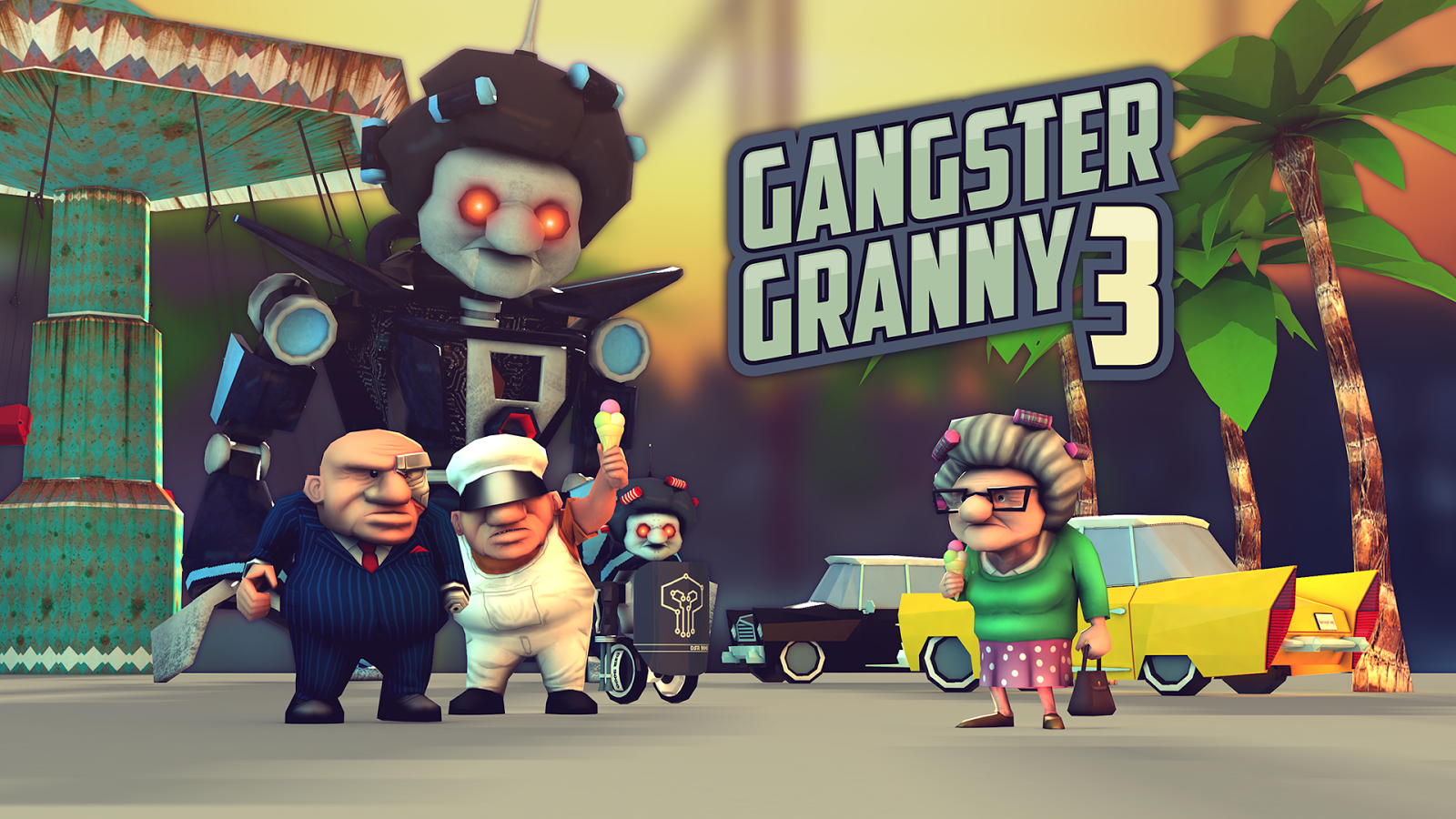 Gangster Granny 3 (Mod HP/Ammo)