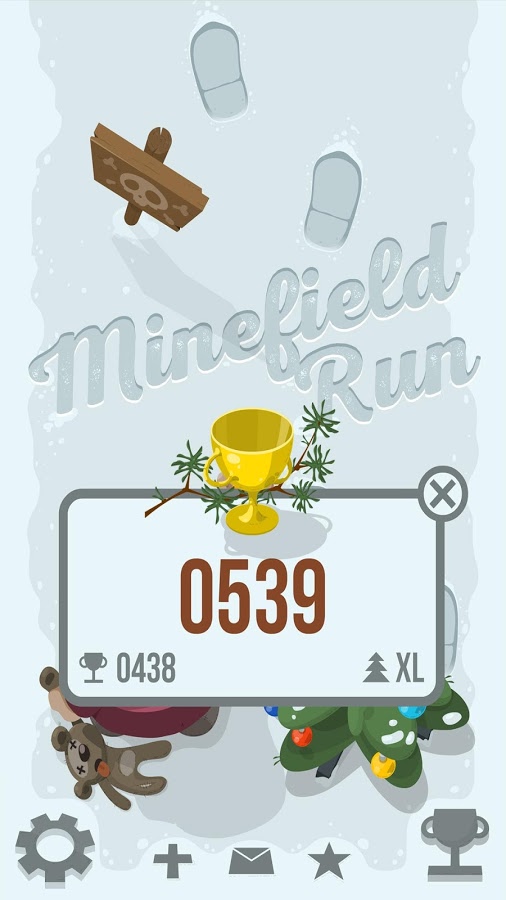 Minefield Run: Xmas Tree Pro