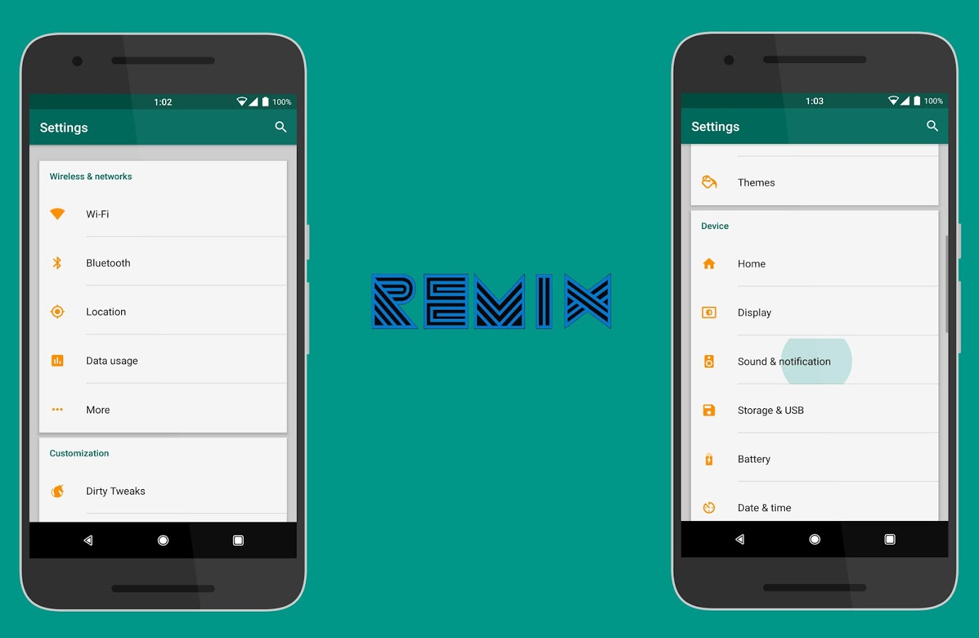 RemiX Layers Theme