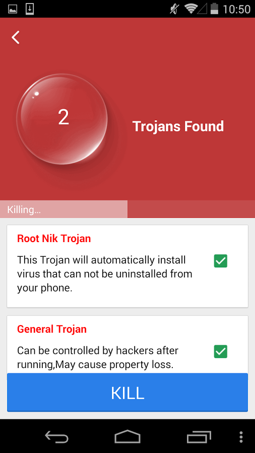 Stubborn Trojan Killer