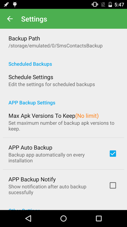 Super Backup Pro: SMS&Contacts