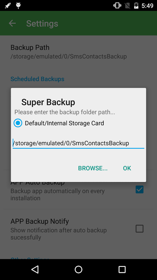 Super Backup Pro: SMS&Contacts