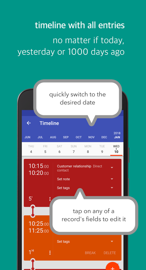 Swipetimes Time Tracker