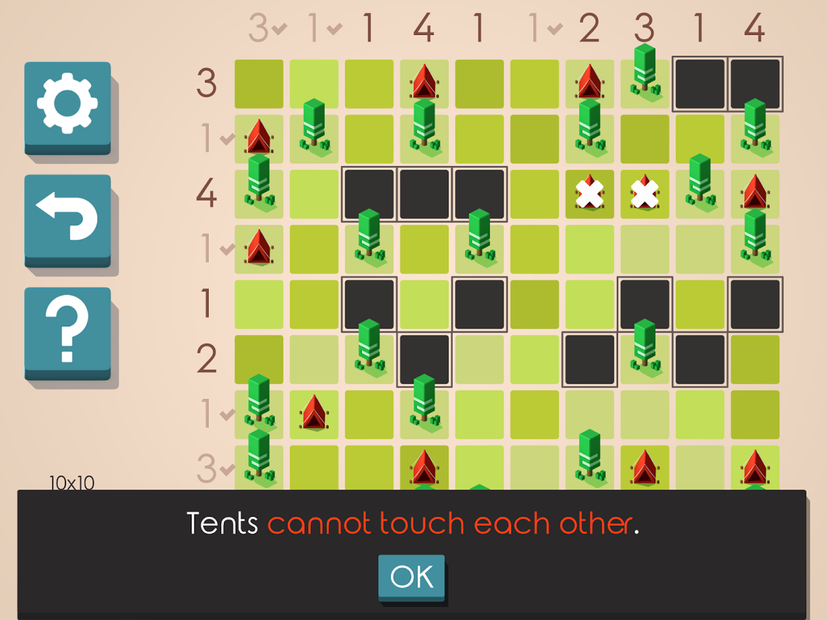 Tents and Trees Puzzles (Mod Money)