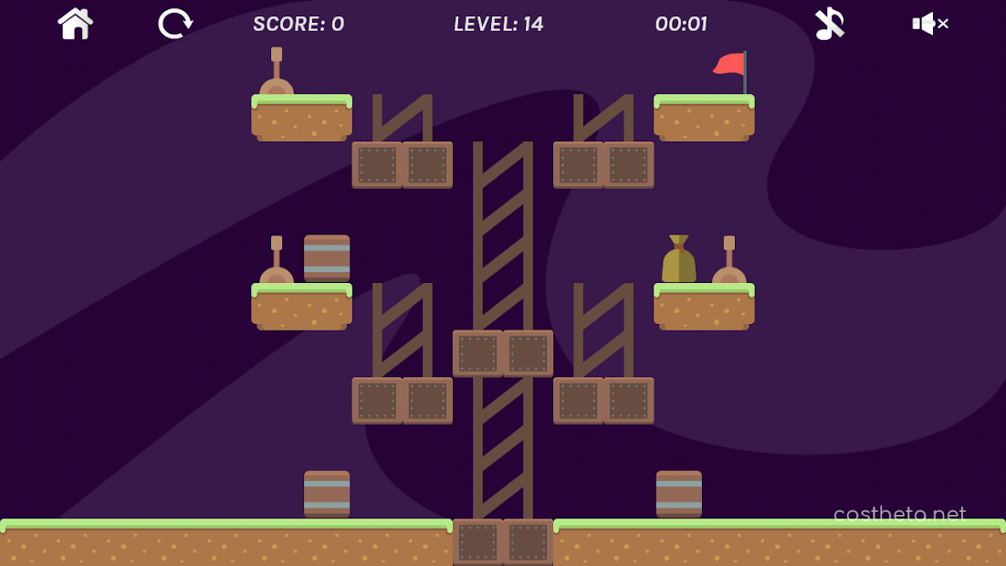 AntiGravity Puzzle Game (a game of logic)