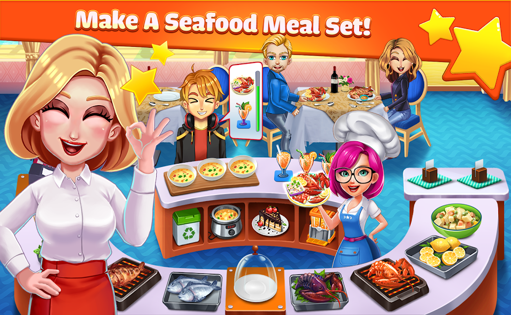 Cooking Idol - A Chef Restaurant Cooking Game  (Free Shoppin