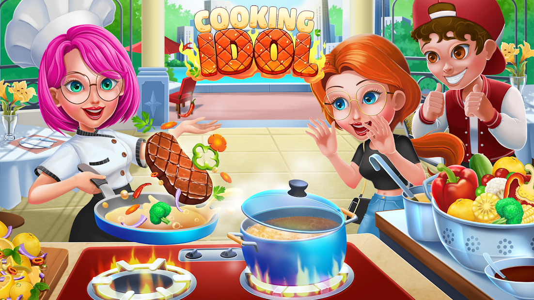 Cooking Idol - A Chef Restaurant Cooking Game  (Free Shoppin