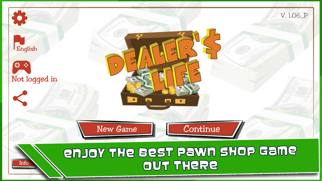 Dealer’s Life Lite - Pawn Shop Tycoon (Infinite Cash/Max Ski