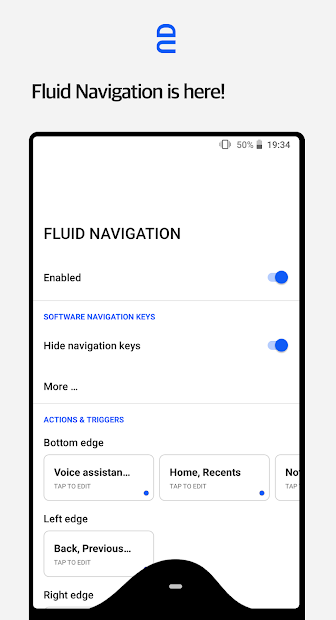 Fluid Navigation Gestures