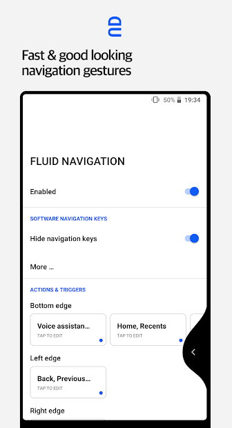 Fluid Navigation Gestures