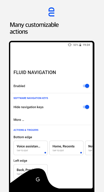 Fluid Navigation Gestures