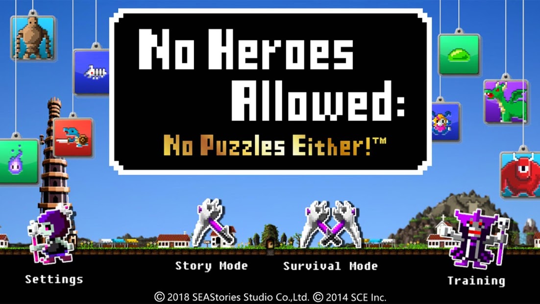 No Heroes Allowed:No Puzzles Either!™G