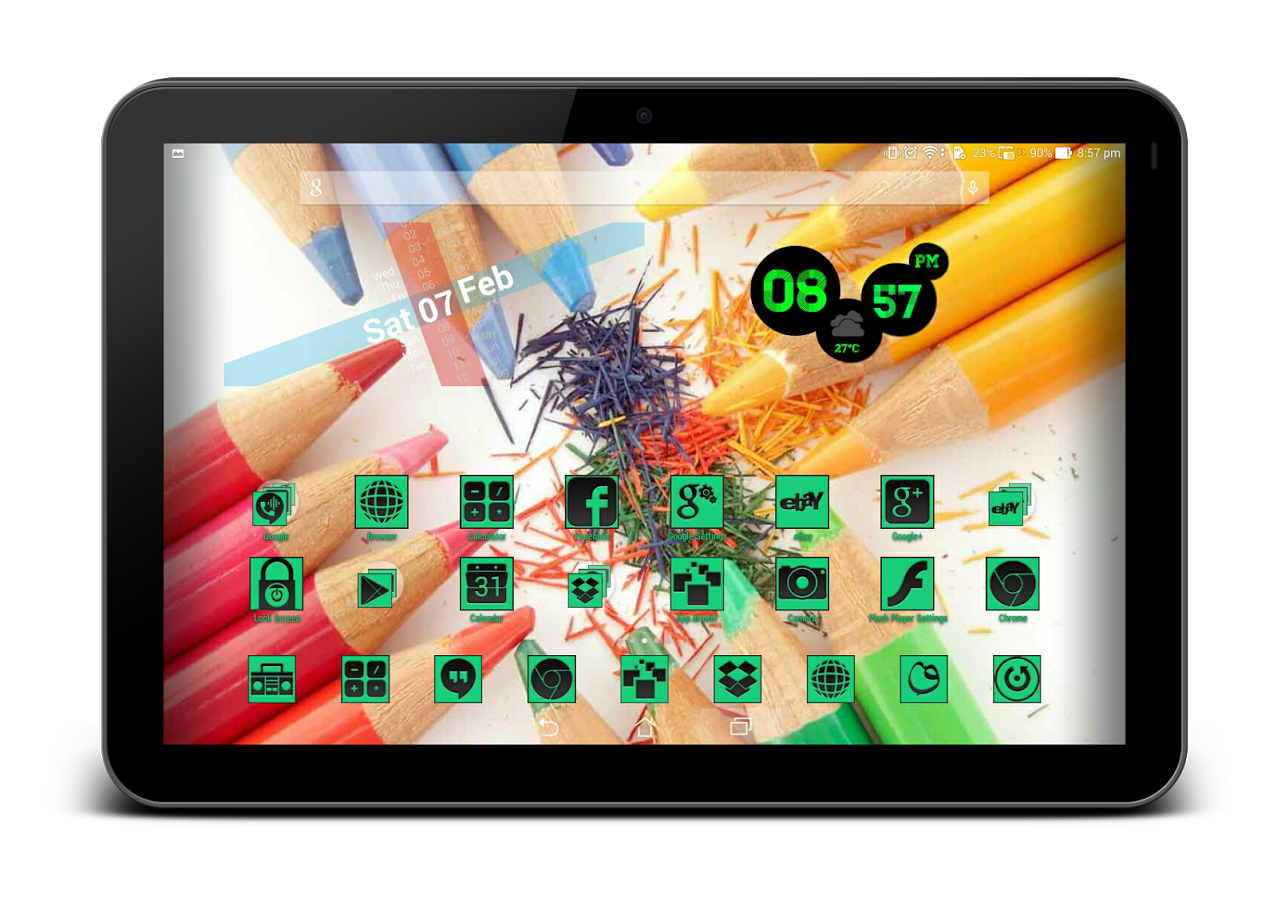 BlackVerde Icons CM12&Launcher