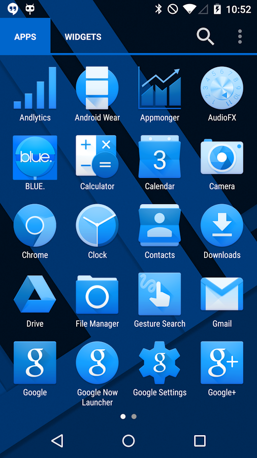 BLUE. - Icon Pack