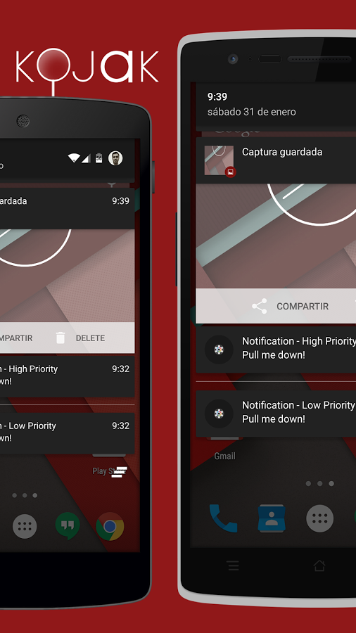 CM12 Red Kojak Theme