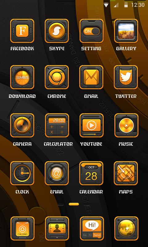 PowerOne Theme-ZERO launcher