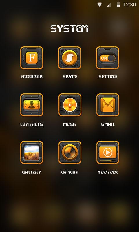 PowerOne Theme-ZERO launcher