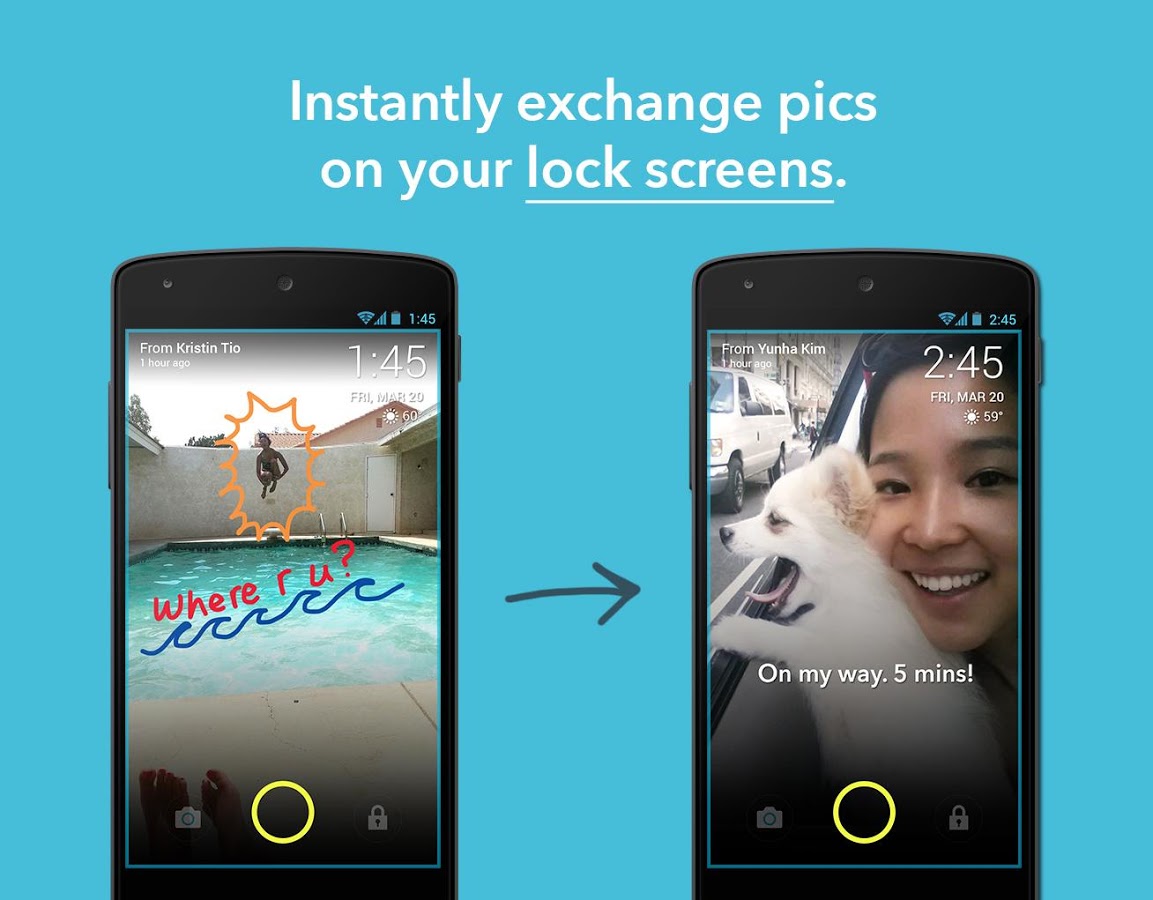 ScreenPop Lockscreen Messenger