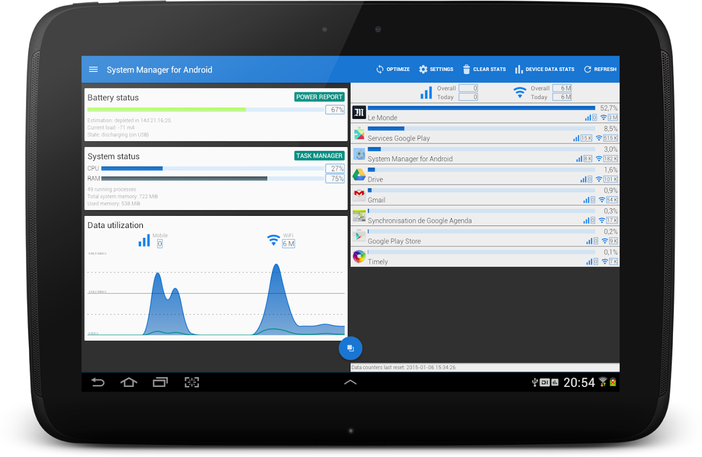 System Manager for Android