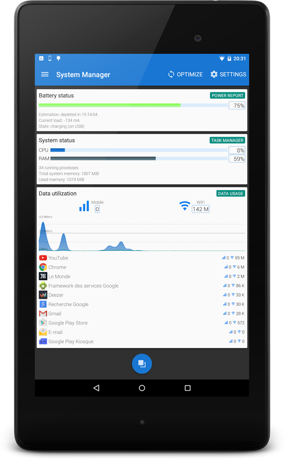 System Manager for Android