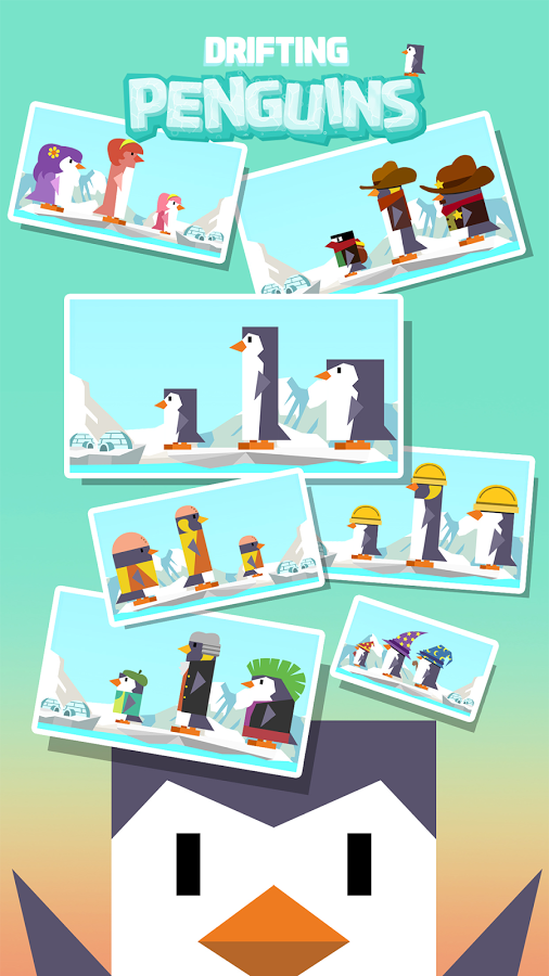 Drifting Penguins