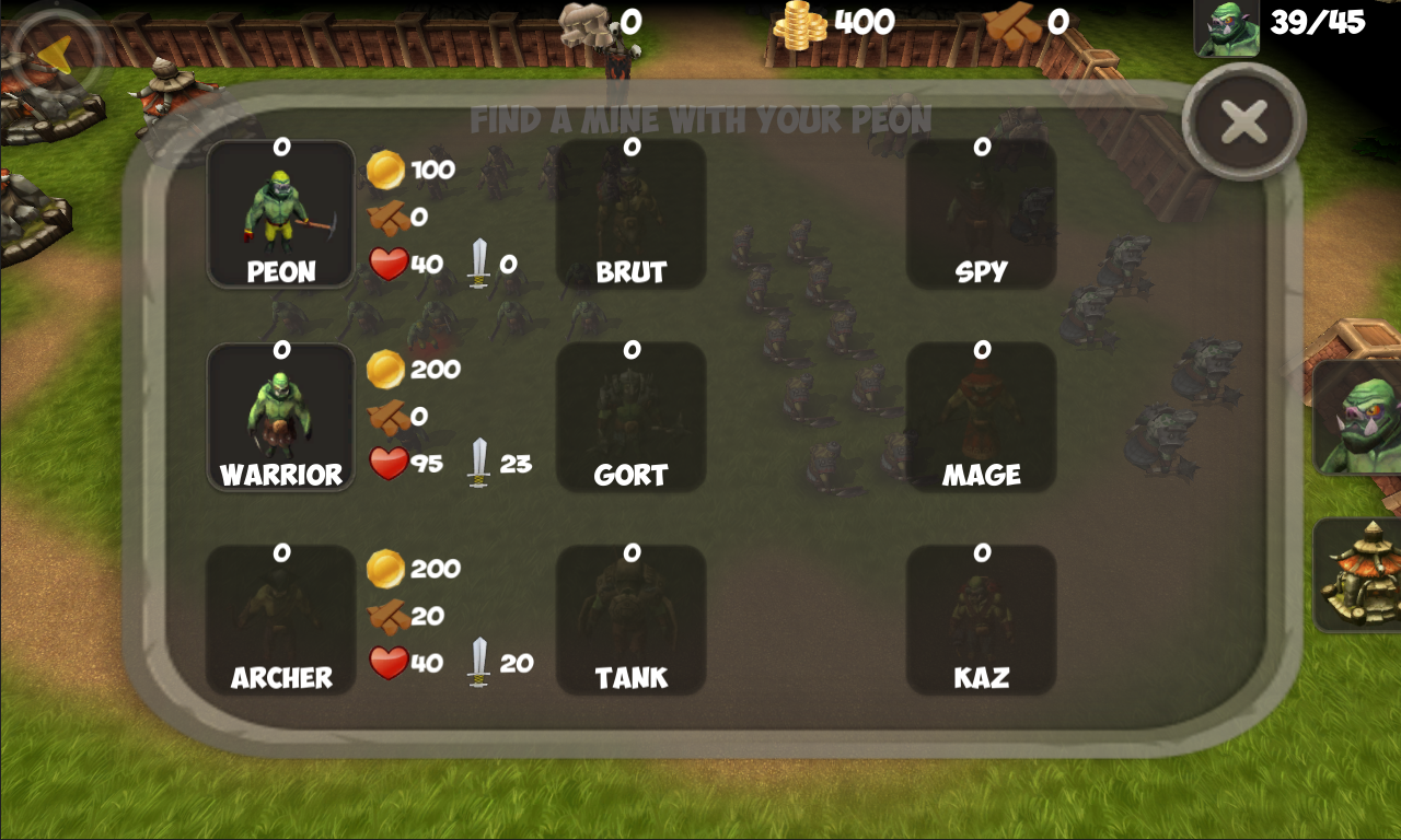 OrcWar RTS (Mod Money)