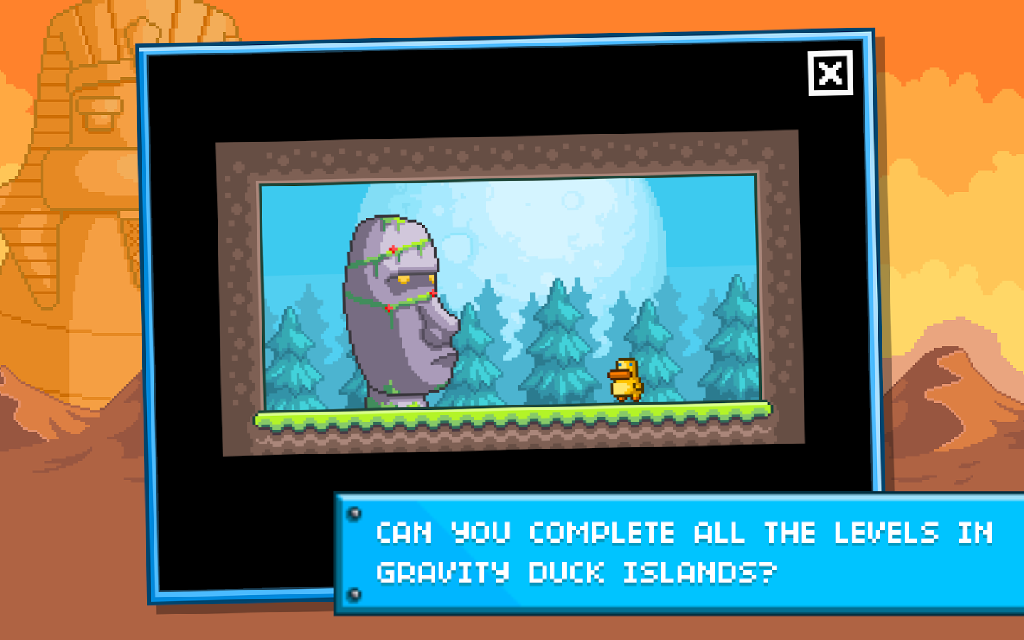 Gravity Duck Islands