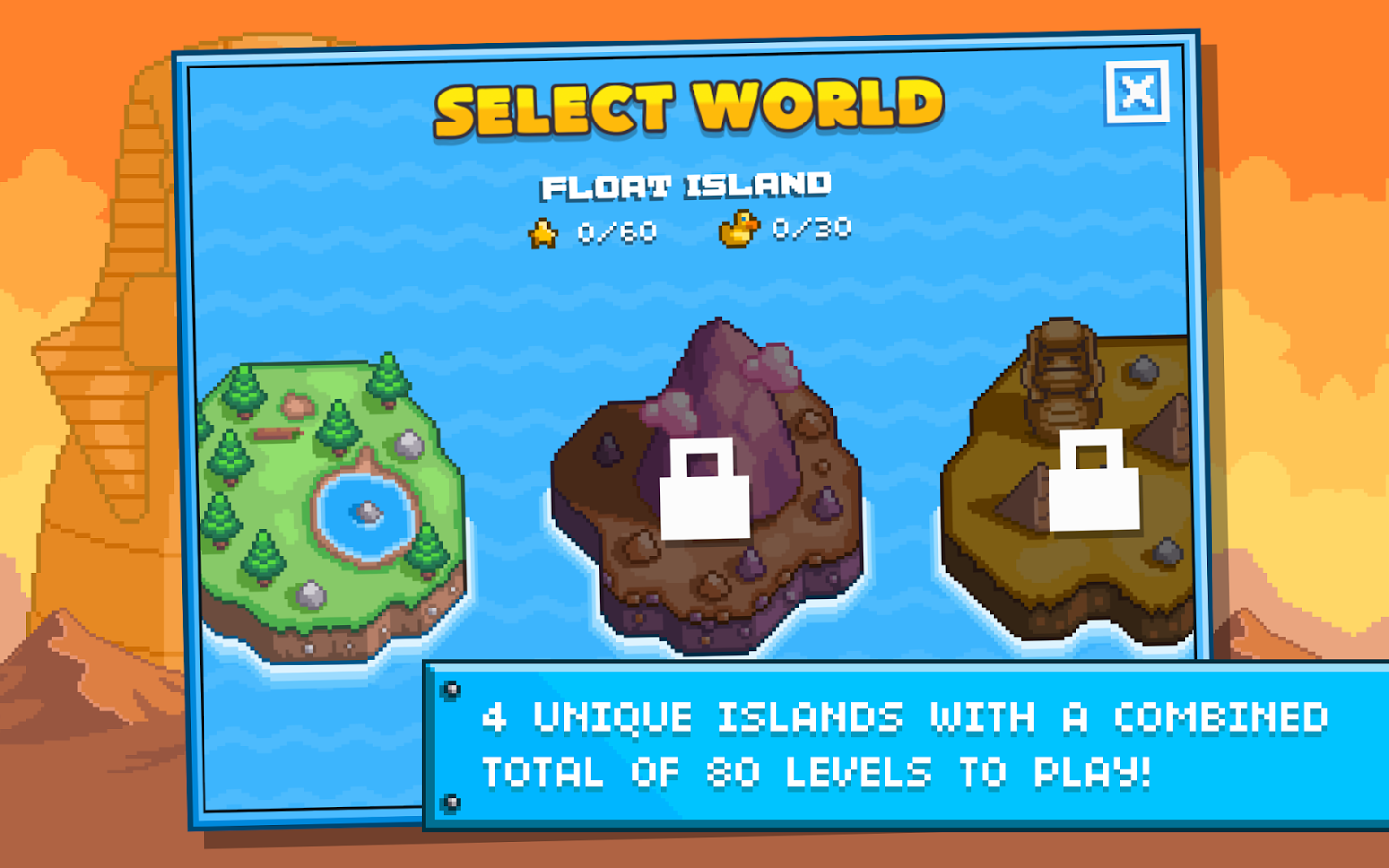 Gravity Duck Islands