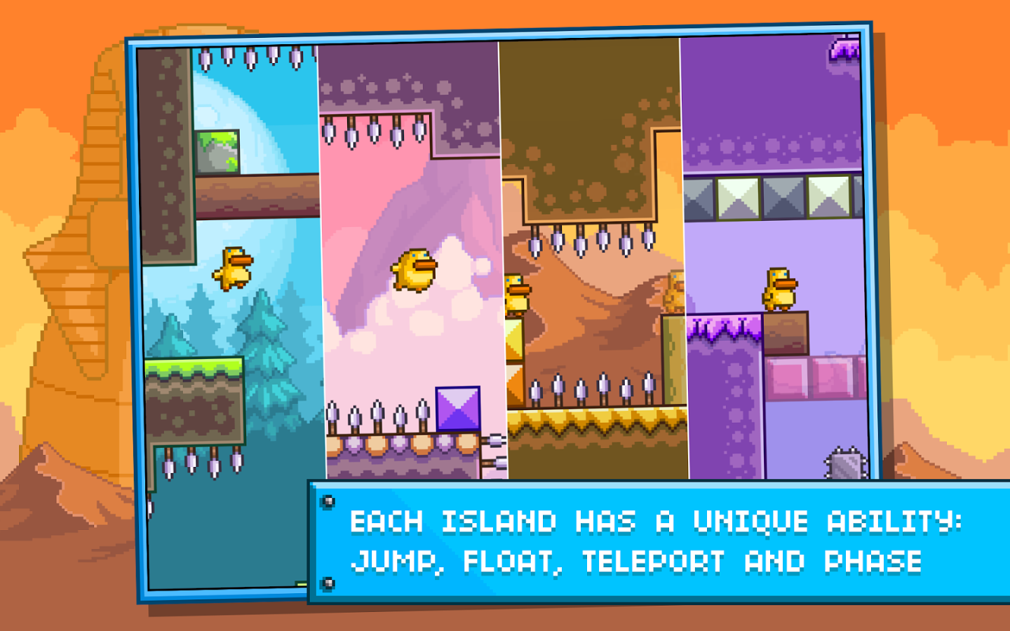 Gravity Duck Islands