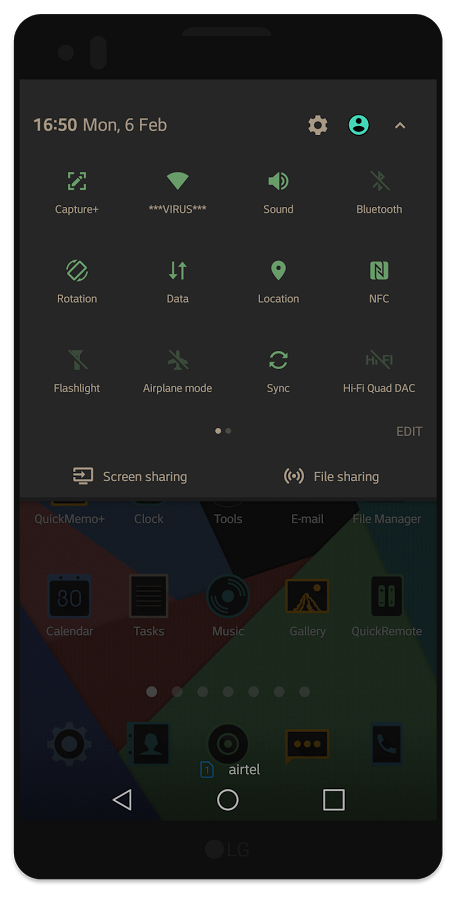 Jazz Ui Theme for LG V20