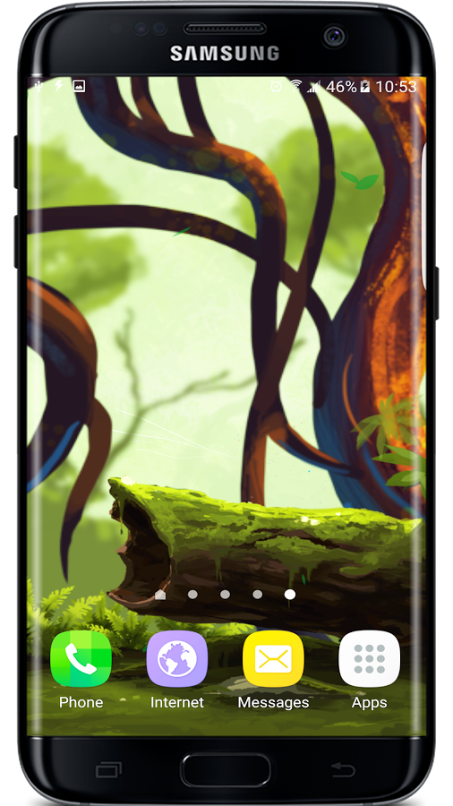 Mossy Forest Live Wallpaper