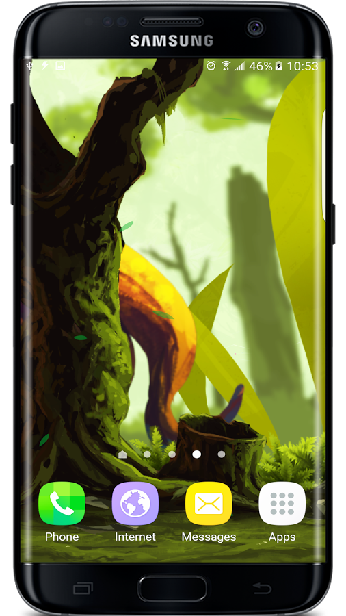 Mossy Forest Live Wallpaper