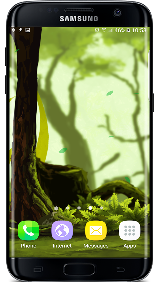 Mossy Forest Live Wallpaper