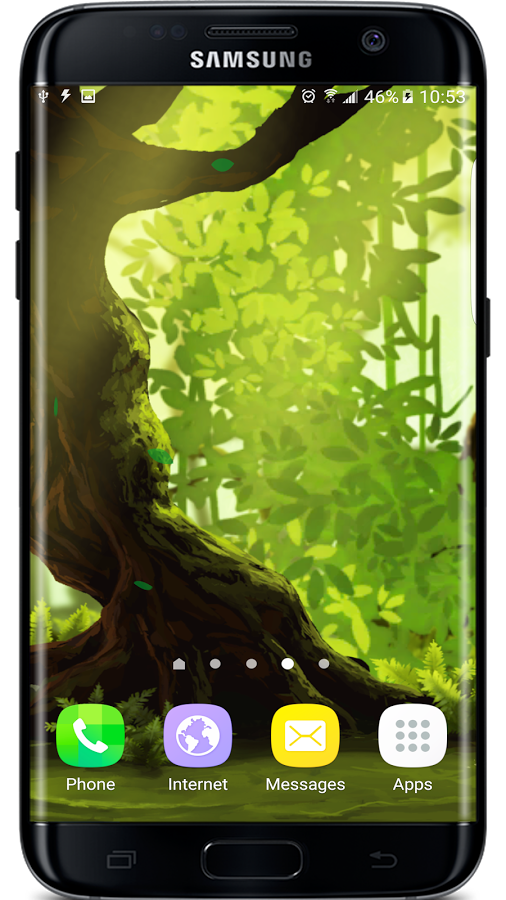 Mossy Forest Live Wallpaper