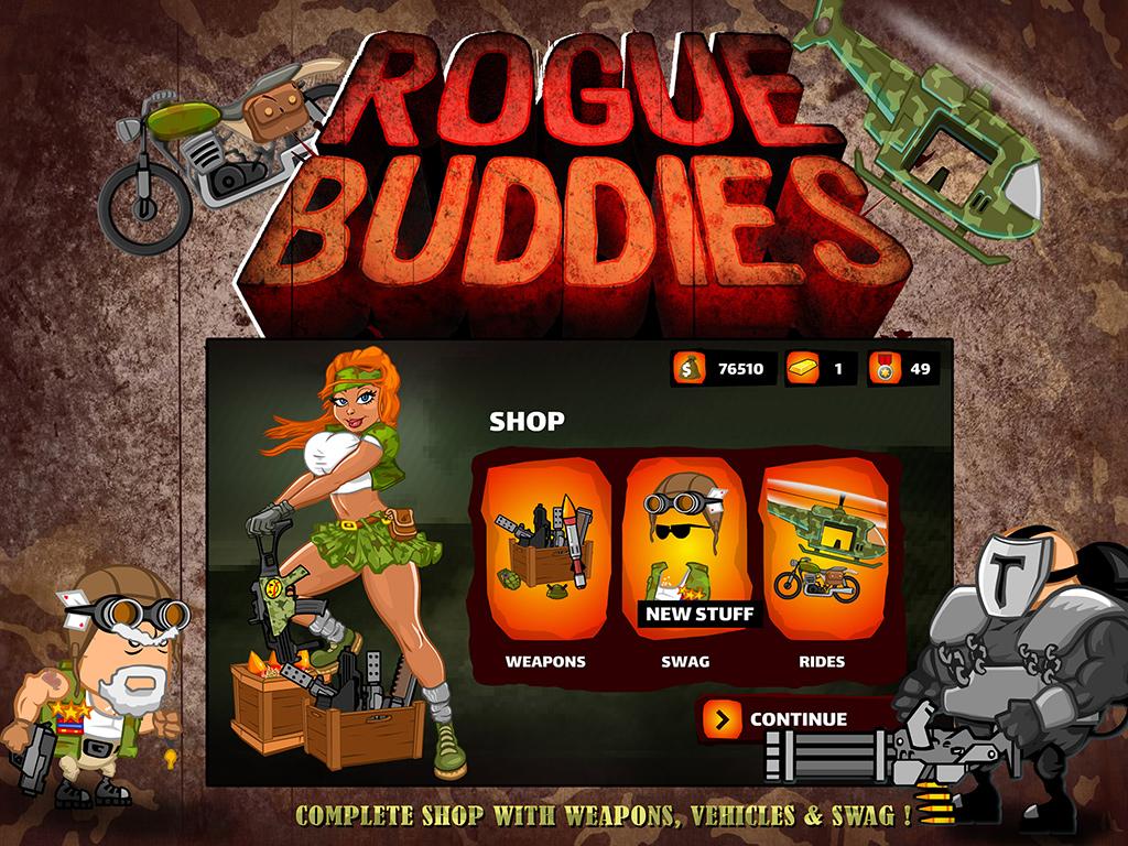 Rogue Buddies - Action Bros!