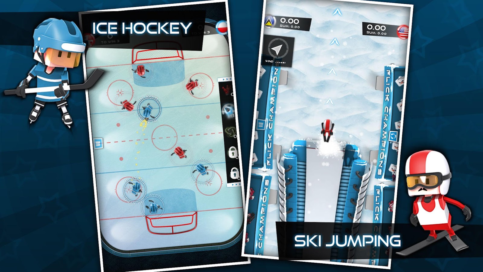 Flick Champions Winter Sports (Mod)