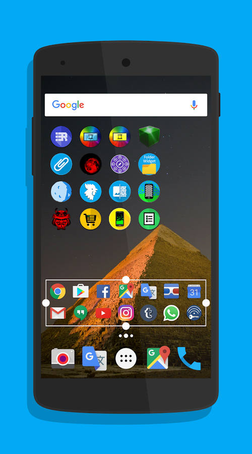 Foldery Multicon Folder Widget