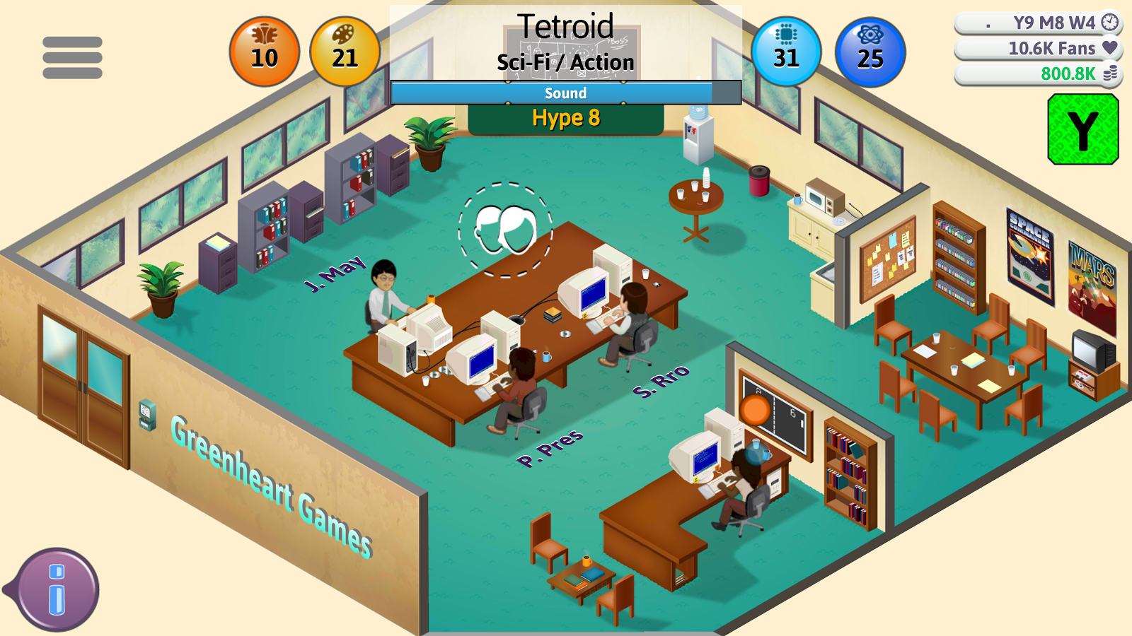 Game Dev Tycoon (free shopping)